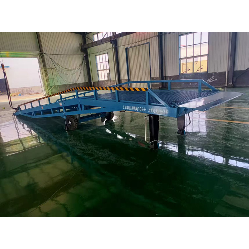 移动登车桥厂家-集装箱货车装车平台登车桥